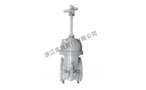 Large diameter gate valve Large diameter gate valve
